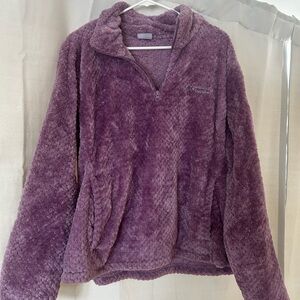 Columbia Lavender Fleece Jacket